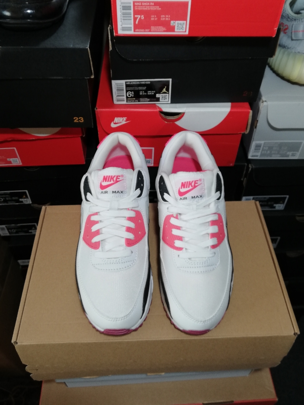 NIKE AIR MAX 90S "INFRARED" WOMEN'S US SIZE 8.5 BRAND NEW IN BOX - Picture 9 of 15